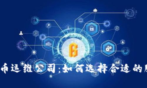 数字货币运维公司：如何选择合适的服务商?