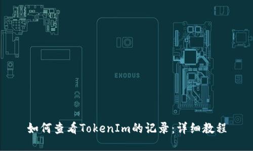如何查看TokenIm的记录：详细教程