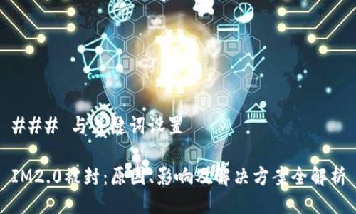 ### 与关键词设置

IM2.0被封：原因、影响及解决方案全解析